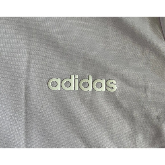 Adidas Womens M Track Jacket Purple Full Zipper Pockets Striped Sleeve NWT P5 - Picture 8 of 10